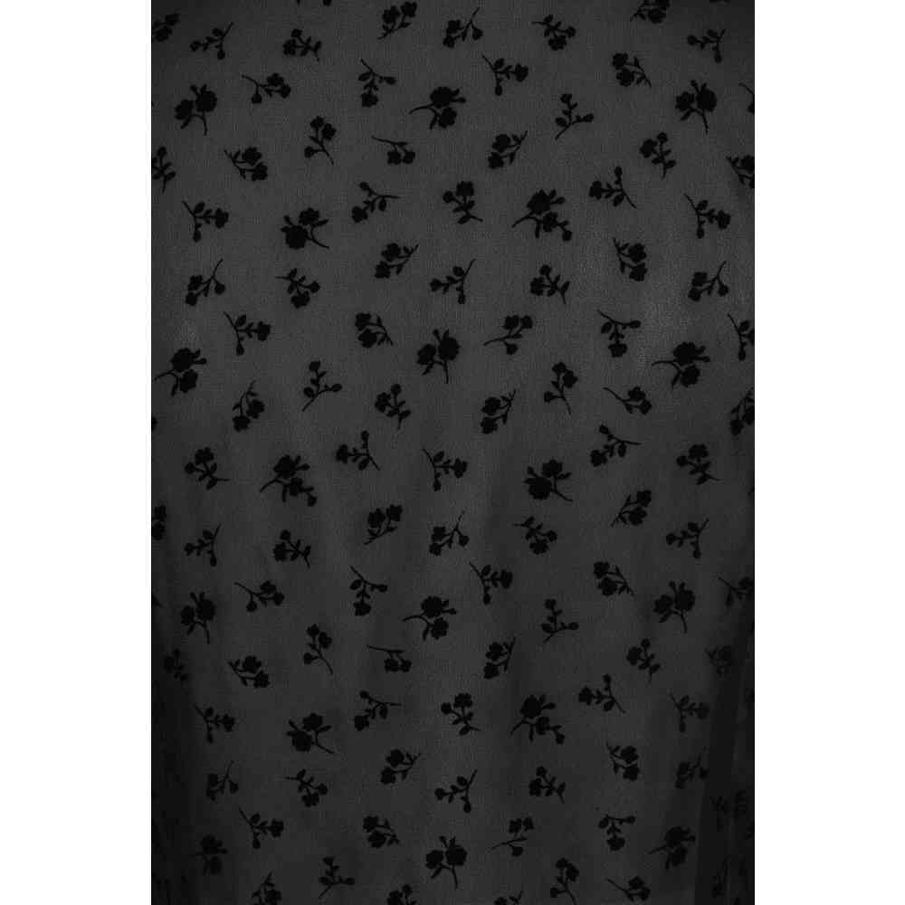 Banned - Florence Floral Night Chemisier - Noir